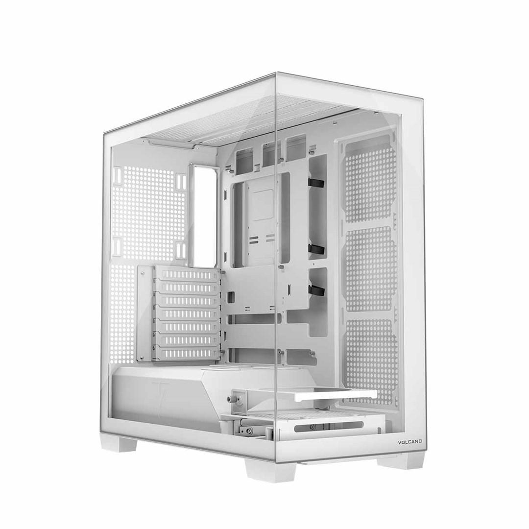PC kabinet MODECOM Volcano Stellar Midi - hvid billede