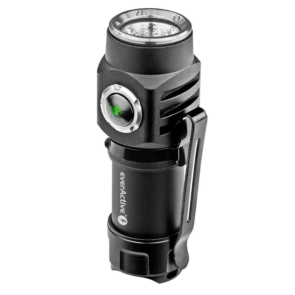 Lommelygte LED genopladelig everActive FL-50R 500 lm billede