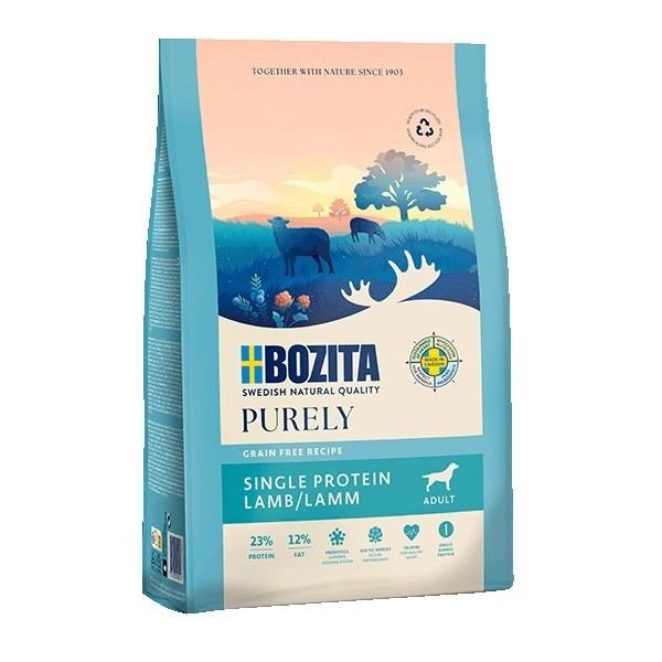 Hundefoder tørfoder BOZITA Purely Adult Lam 11 kg billede