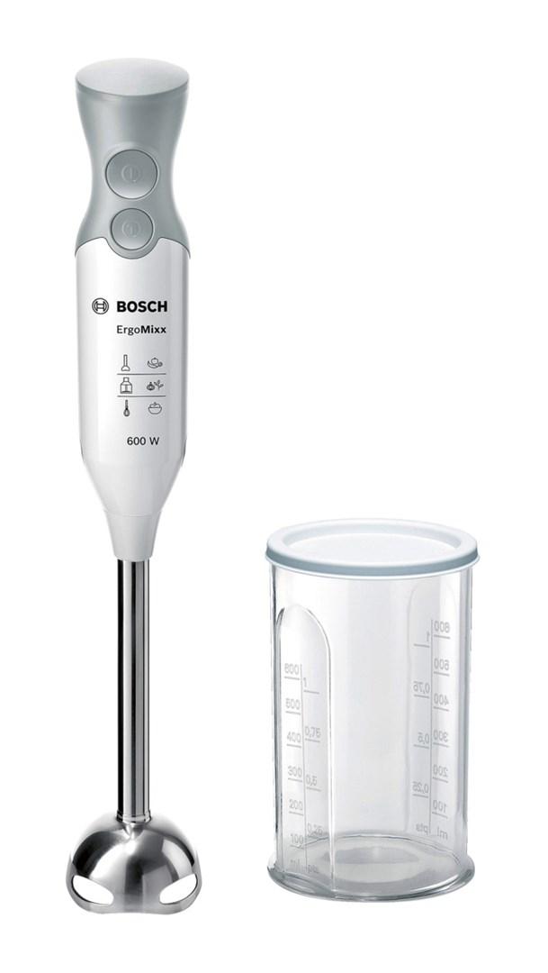 Håndblender Bosch ErgoMixx MSM66110 - 600 W, grå/hvid