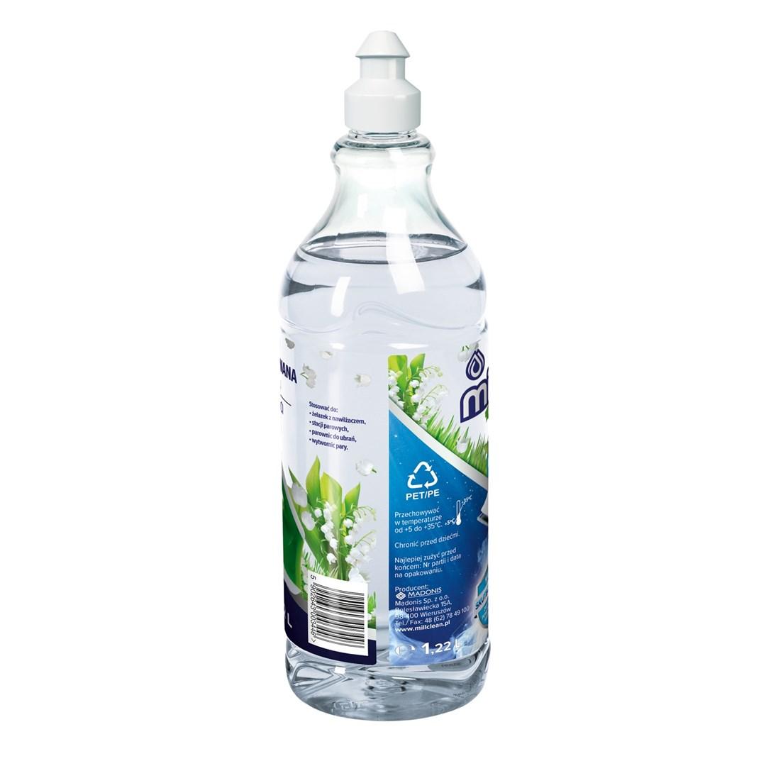 Demineraliseret vand til strygejern MADONIS Mill Clean - liljekonval, 1,22 l billede