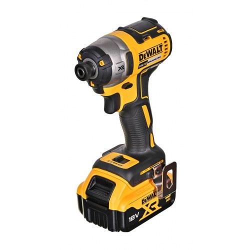 Slagnøgle 18V DeWALT DCF887P2-QW XR, 1/4", 205 Nm, kulfri
