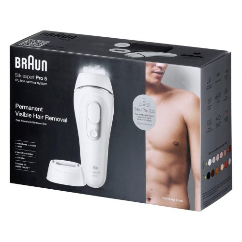 IPL hårfjerner Braun Silk-expert Pro 5 PL5145 - hvid