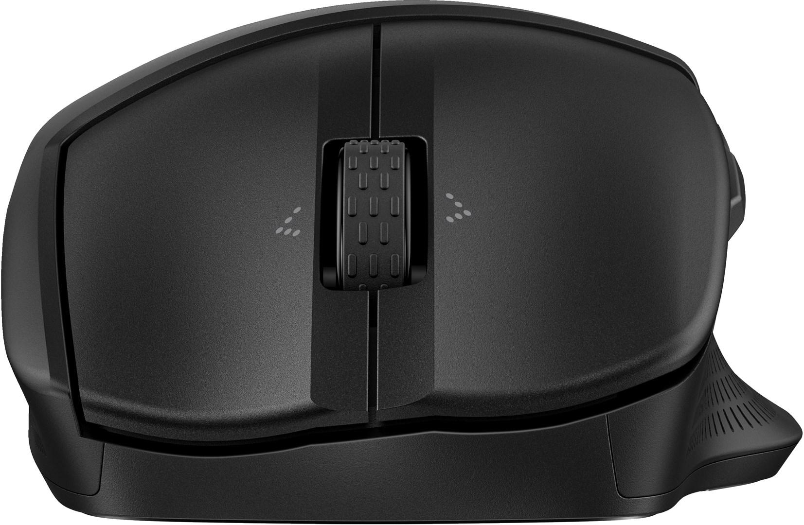 Trådløs mus HP 480 Comfort Bluetooth - sort, højrehånd