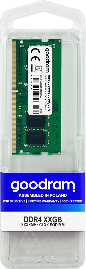 RAM DDR4 3200 MHz - Goodram 8 GB SO-DIMM (1×8 GB) billede
