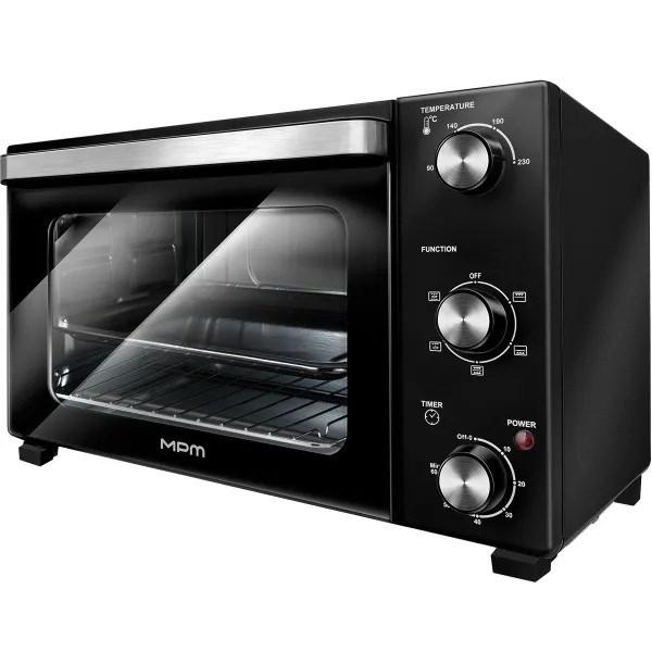 Miniovn MPM MPE-16/T 35 l â 1.500 W â Sort billede