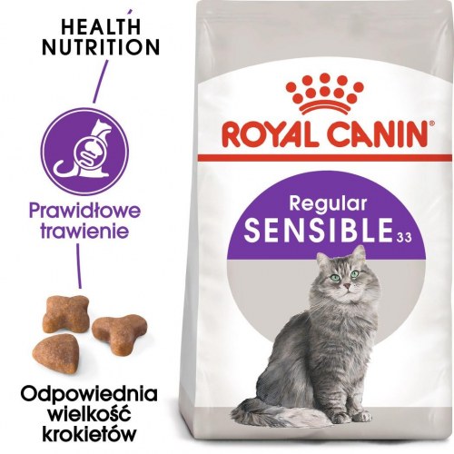 Kattemad tørfoder Royal Canin Sensible 33 Adult 10 kg