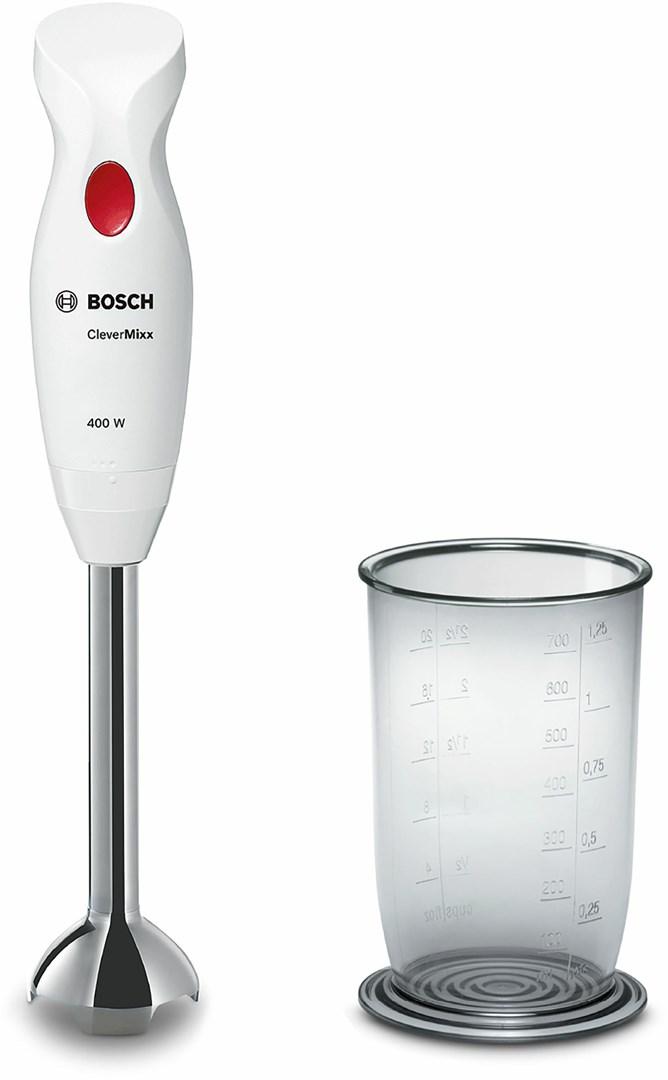 Stavblender Bosch CleverMixx 400 W – hvid/rustfrit stål billede