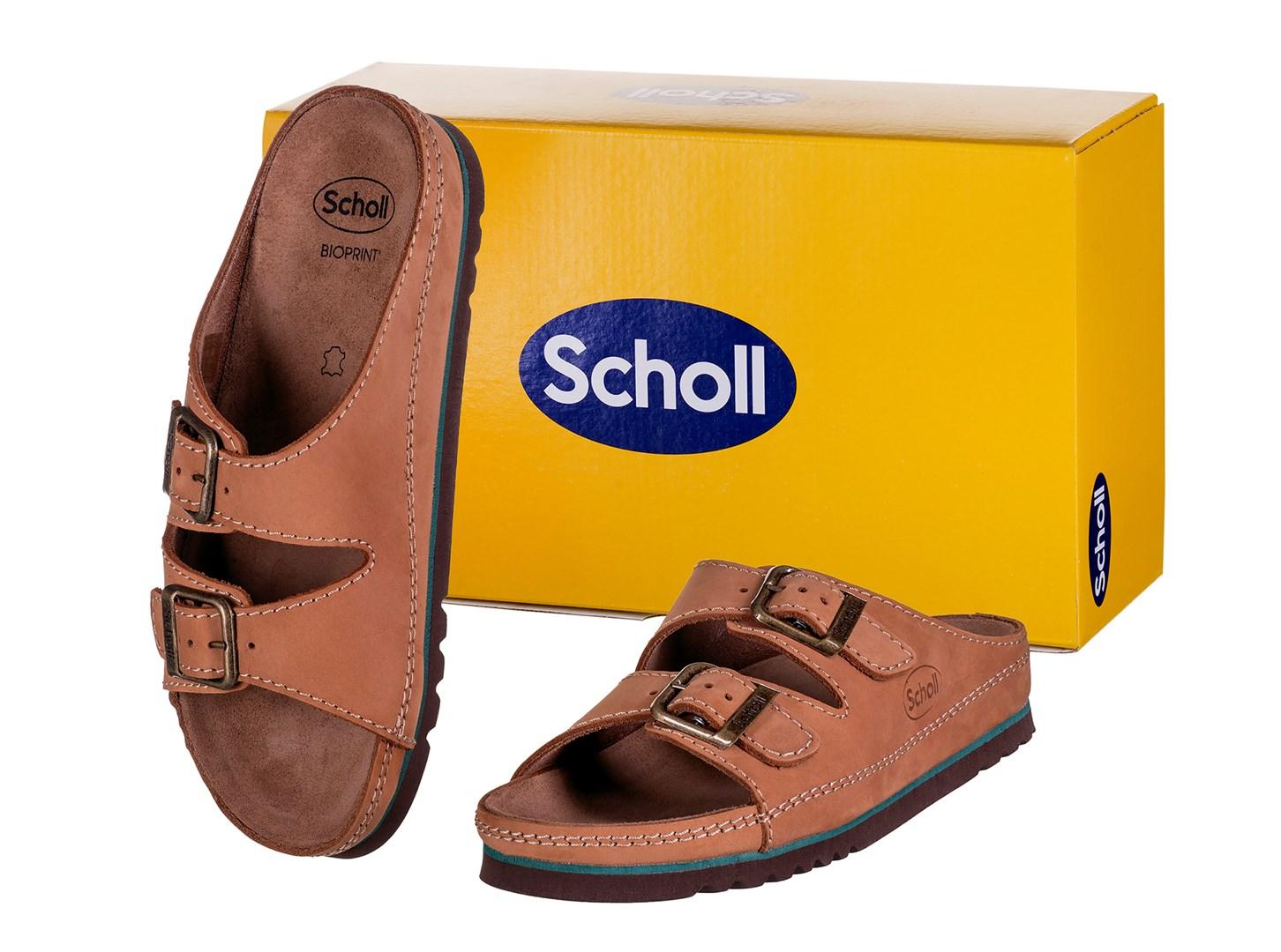 Sundhedssandaler Scholl - unisex klip-klapper, str. 38 billede