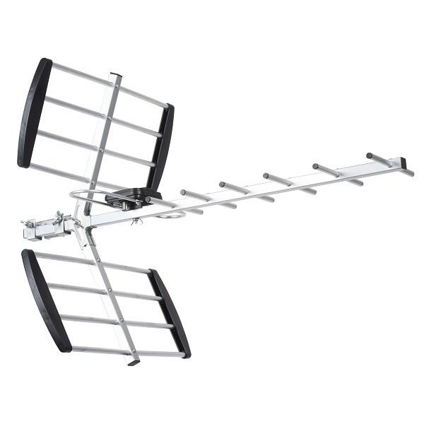 TV-antenne udendørs Libox LB1600, retningsbestemt 16-element, passiv DVB-T med LTE-filter, 18 dB billede