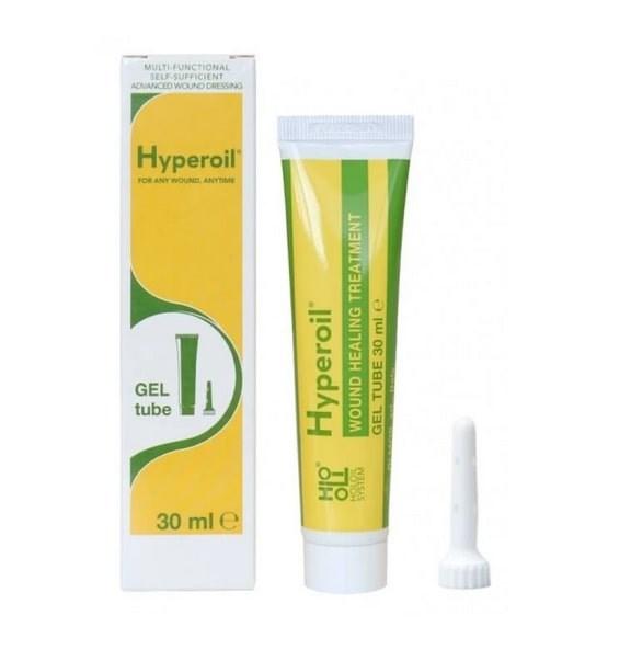Sårhelende gel 30 ml HyperOil tube billede