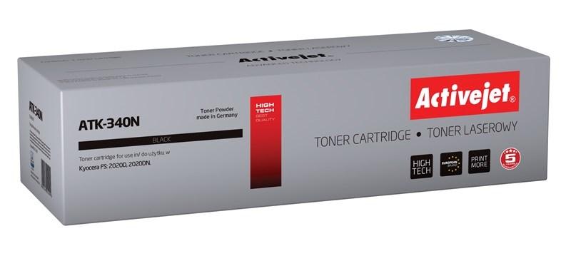 Toner til laserprinter Activejet ATK-340N – erstatning for Kyocera TK-340, sort, 12.000 sider billede