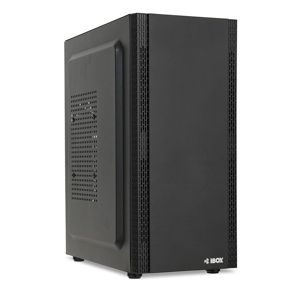 PC kabinet iBox ANTILA 39 Midi Tower ATX – sort billede
