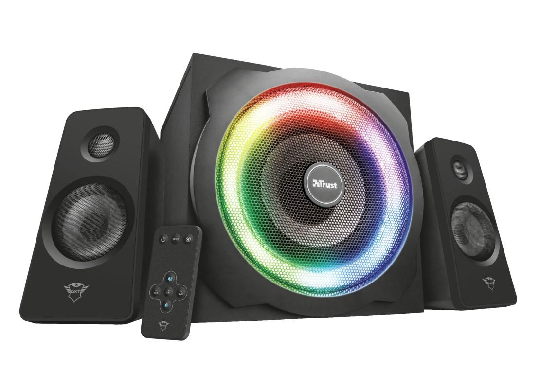 Højtalersæt 2.1 - Trust GXT 629 Tytan, 60 W, sort billede