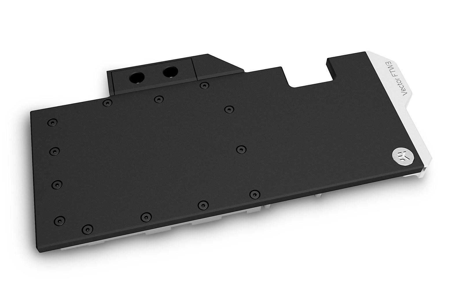 Vandblok til grafikkort – EK Water Blocks, nikkel/sort, 1/4" billede