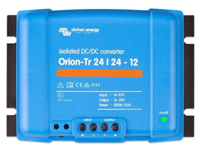 DC/DC-konverter Victron Energy Orion‑Tr 24/24‑12 - 24 V, 12 A billede