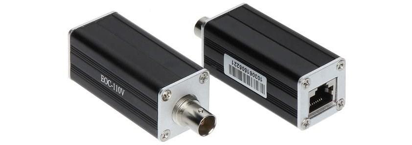 Ethernet over coax-adapter Planet EOC-110KIT - 200 m (sæt med 2) billede