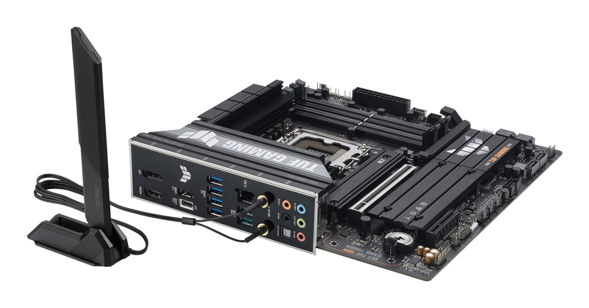 Bundkort ASUS TUF Gaming B860M-PLUS WIFI - Intel B860, LGA 1851, micro ATX