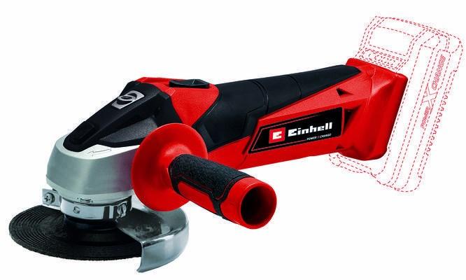 Vinkelsliber Einhell TC-AG 18/115 Li-Solo, 11,5 cm, 8.500 o/min, 1,21 kg billede