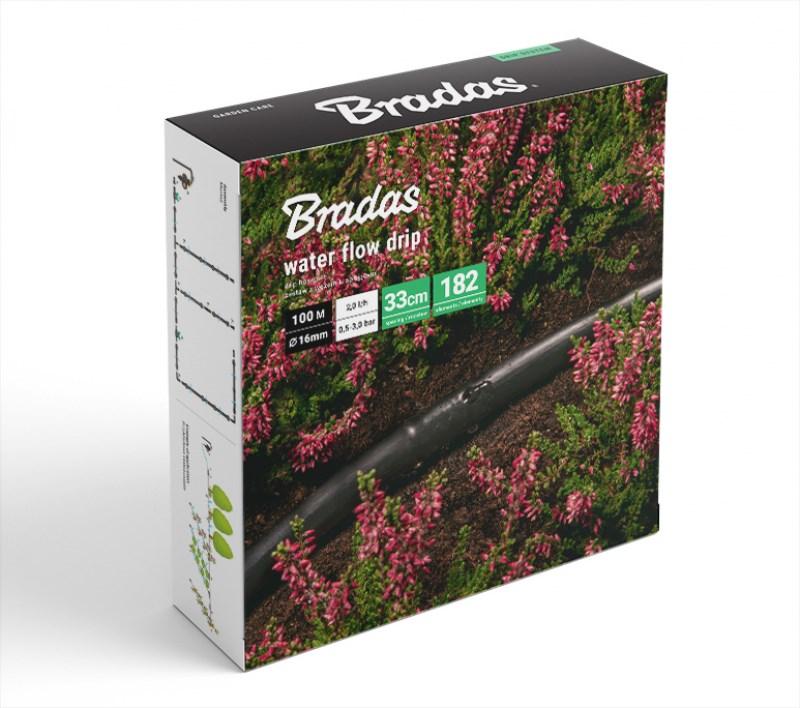 Drypslange til have - BRADAS Water Flow Drip, 100 m sæt billede
