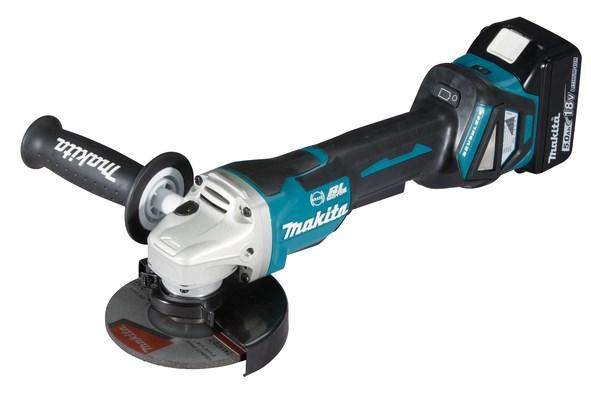 Vinkelsliber Makita DGA517RTJ 125 mm, 8.500 o/min, 3,1 kg billede