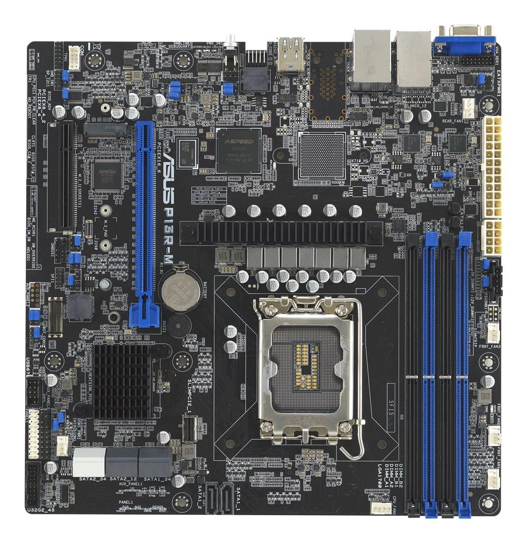 Bundkort ASUS P13R-M Intel C262 LGA 1700 micro ATX billede