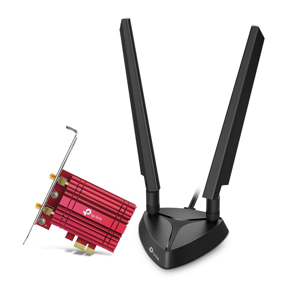 Wi‑Fi 6E PCIe netværkskort - TP-Link AXE5400 med Bluetooth 5.2