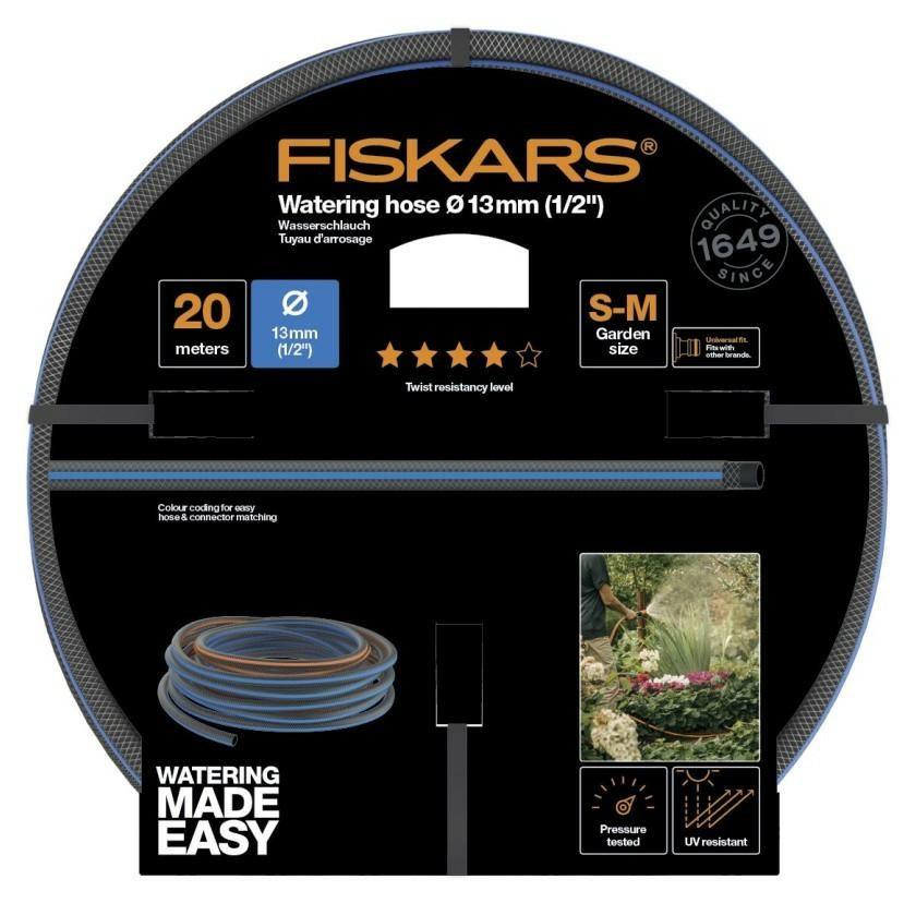 Haveslange 1/2" 20 m - Fiskars billede