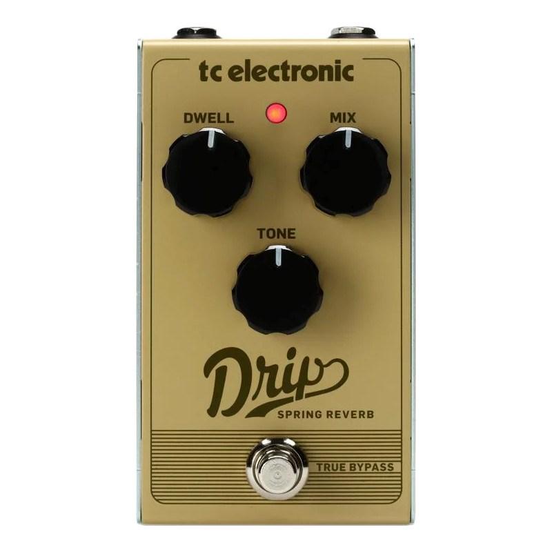 Guitar-effektpedal TC Electronic Drip Spring Reverb billede