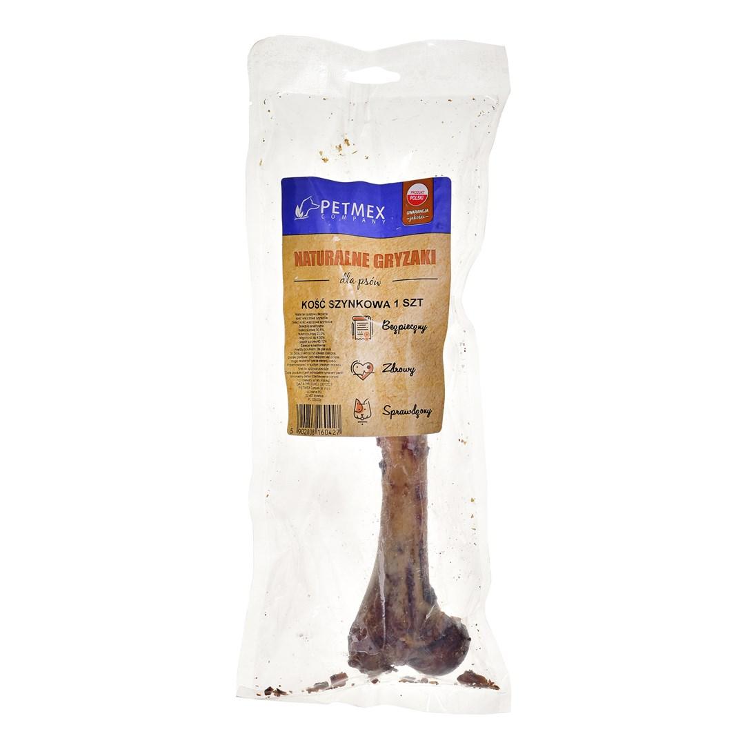 Hundegodbid tyggeben – PETMEX skinkeben, 1 stk billede