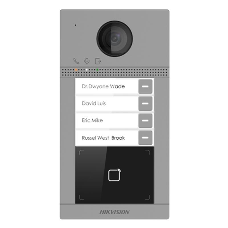Dørtelefon med kamera Hikvision DS-KV8413-WME1(C) - indbygning