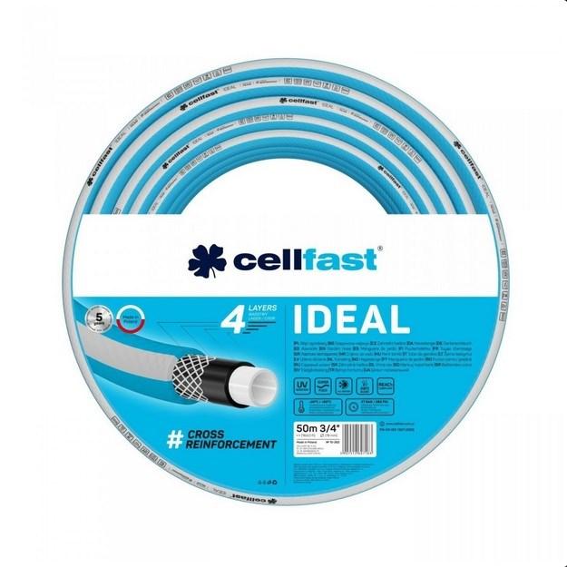 Haveslange - Cellfast IDEAL 50 m, 3/4" (grå/blå) billede