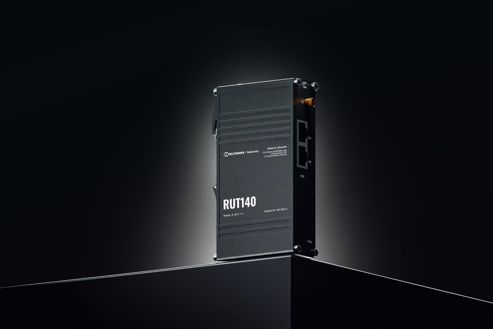 Router industri - Teltonika RUT140, 2x RJ45 100 Mb/s, IP30
