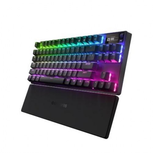 Gaming tastatur SteelSeries Apex Pro TKL (2023) – trådløst, RGB, sort, US