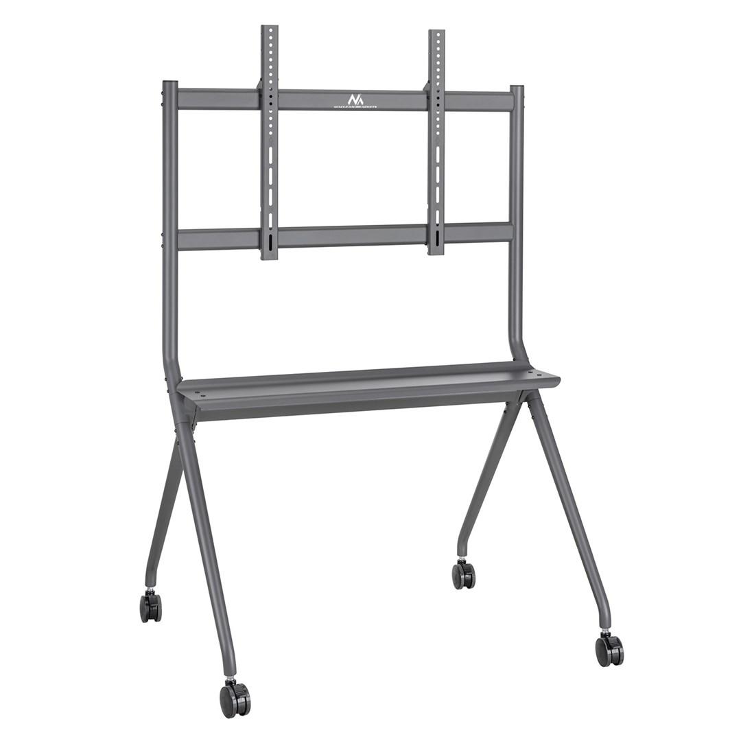TV gulvstand på hjul – Maclean Mobile, 50"–86", 120 kg, MC-977 billede