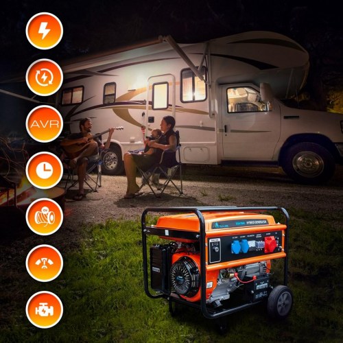 Generator strøm – Extralink EGH-7000 hybrid, 7 kW