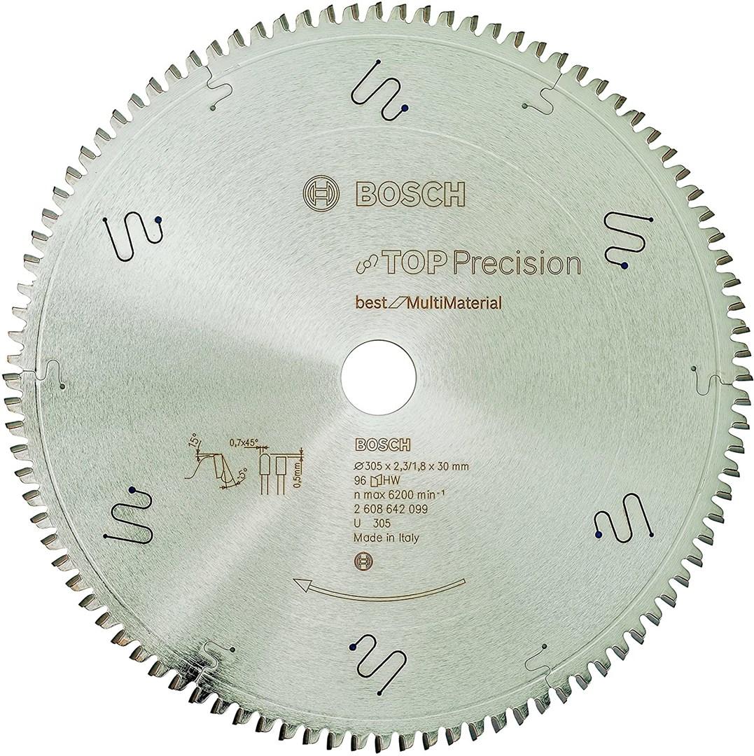 Rundsavsklinge Bosch Top Precision Multi Material 305 mm billede