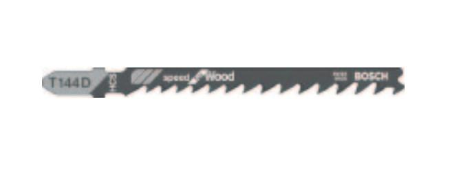 Stiksavsklinge Bosch HCS T144D – træ, 100 stk. billede