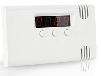 Alarm sensor temperatur/fugt – SATEL TD-1, indendørs, kablet billede