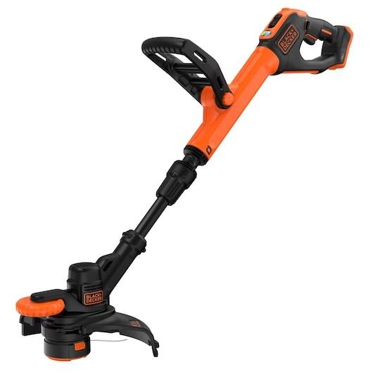 Græstrimmer Black & Decker 18 V 28 cm - batteri, sort/orange billede