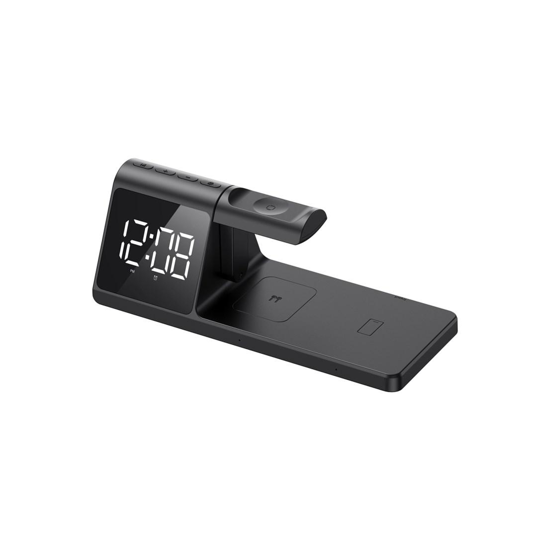 Trådløs oplader Havit W3042 - 3-i-1 ladestation, sort