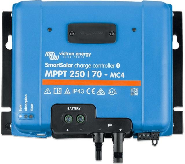 Solcelleregulator MPPT 250/70 - Victron Energy SmartSolar, 250 V billede