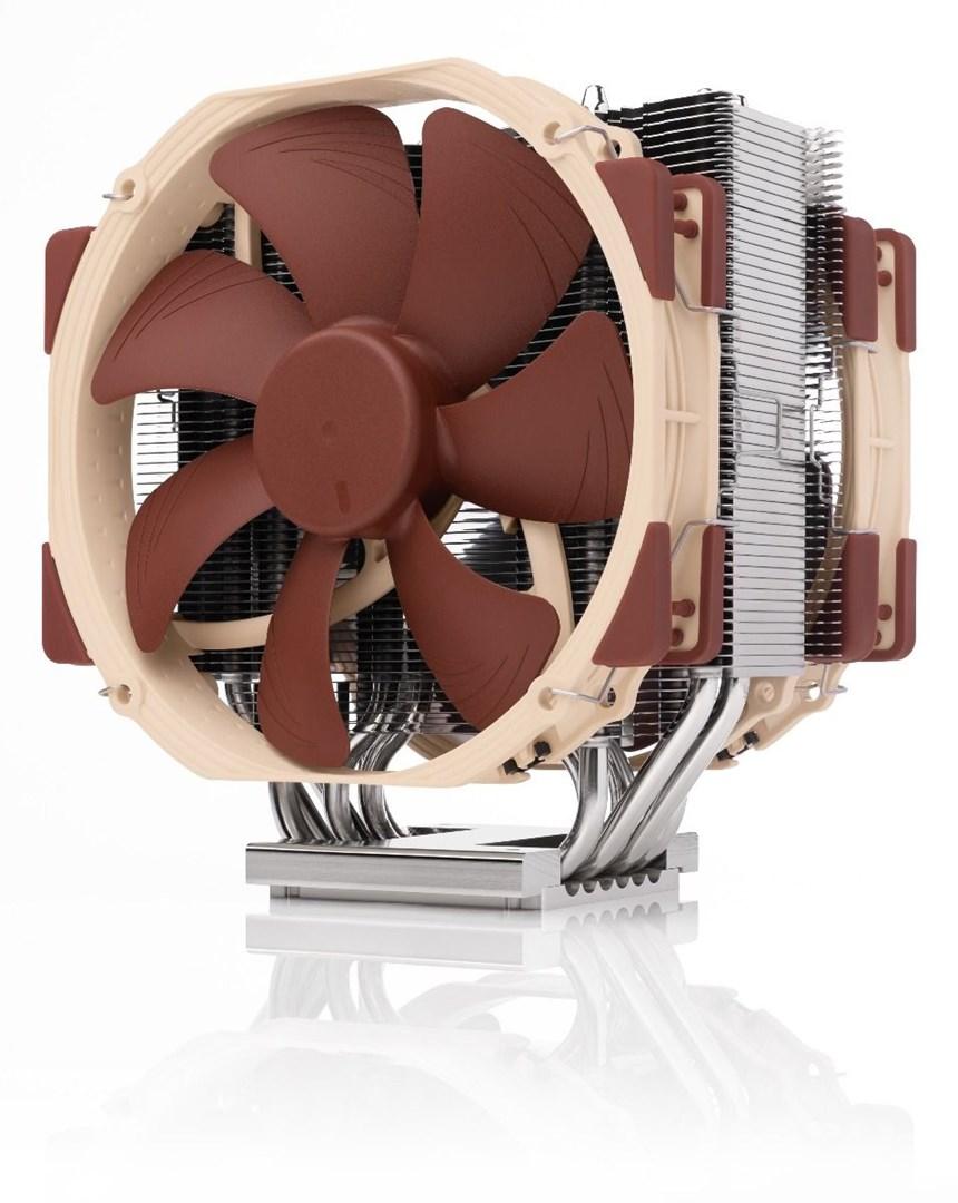 CPU-køler Noctua NH-U14S TR5-SP6 - 14 cm, lysebrun, til processor billede
