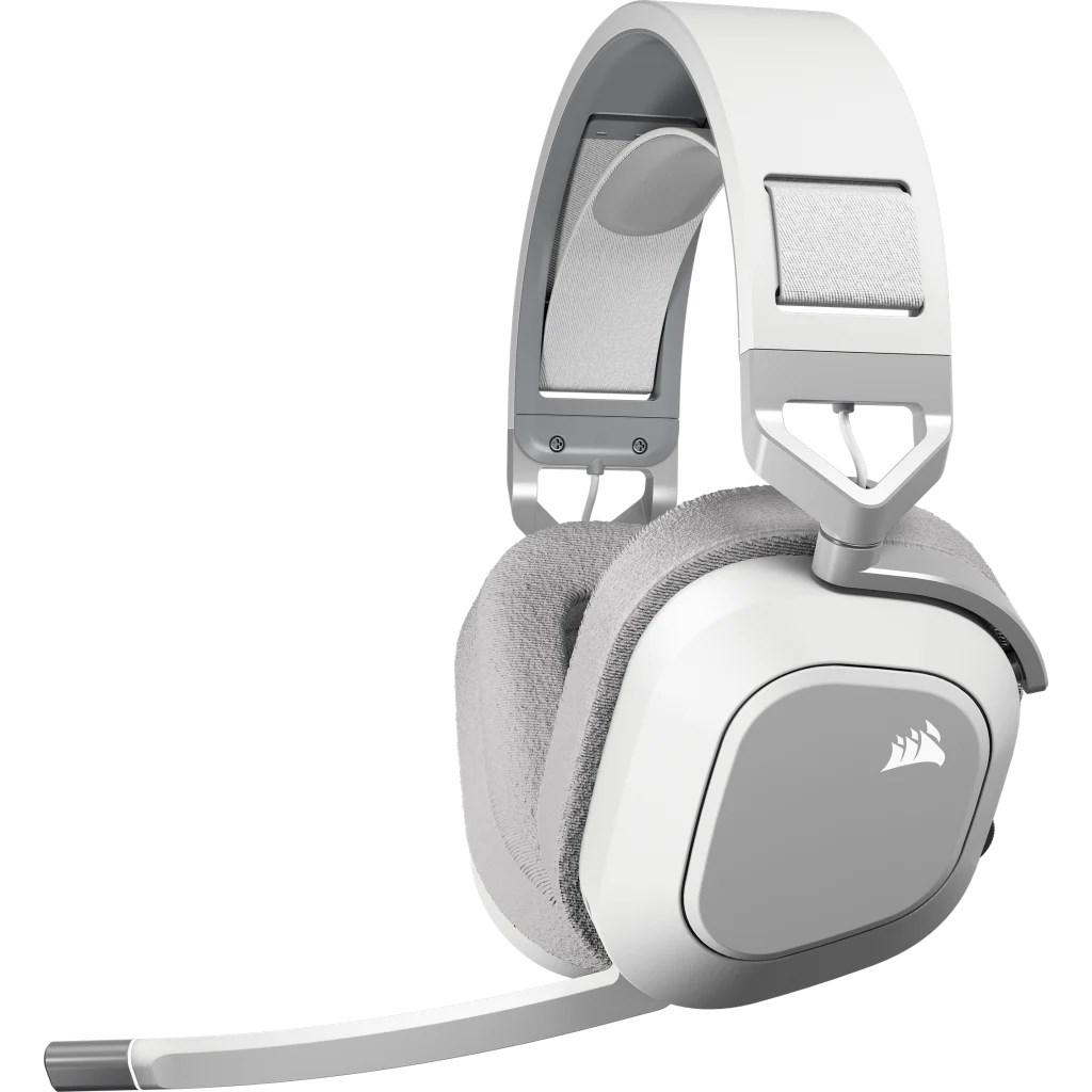 Trådløst gaming-headset Corsair – hvid med Bluetooth og Dolby Atmos billede