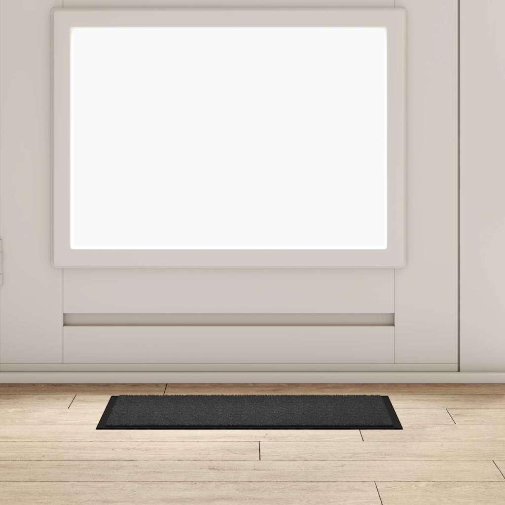 Dørmåtte Antracit 40 x 60 cm Teddy Stof billede