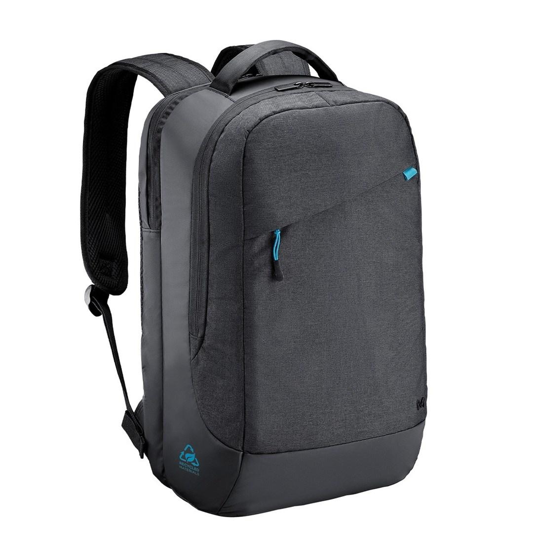 Rygsæk til laptop 14-16″ - sort polyester, vandafvisende billede