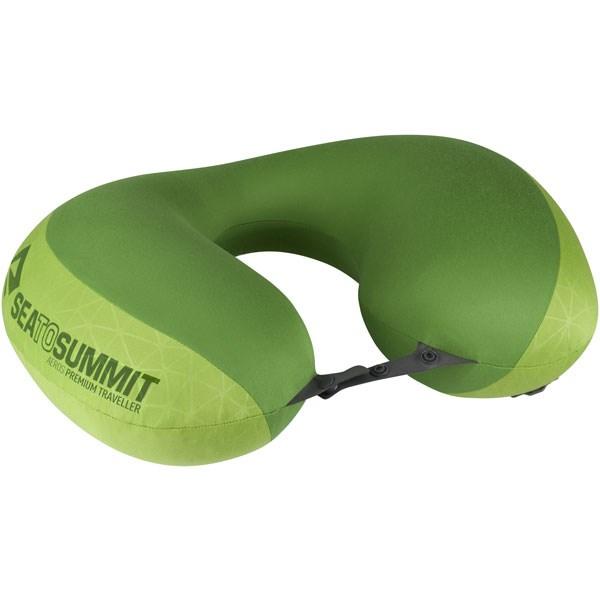 Rejsepude oppustelig - SEA TO SUMMIT Aeros Premium Traveller, lime billede