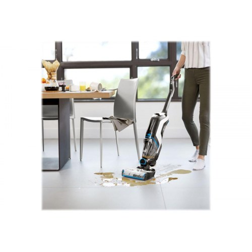 Ledningsfri støvsuger BISSELL CrossWave Max 2765N, blå/sort – stav, 0,55 l