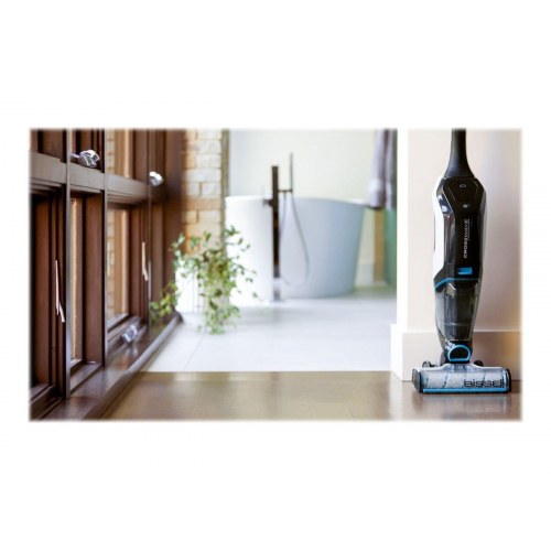 Ledningsfri støvsuger BISSELL CrossWave Max 2765N, blå/sort – stav, 0,55 l