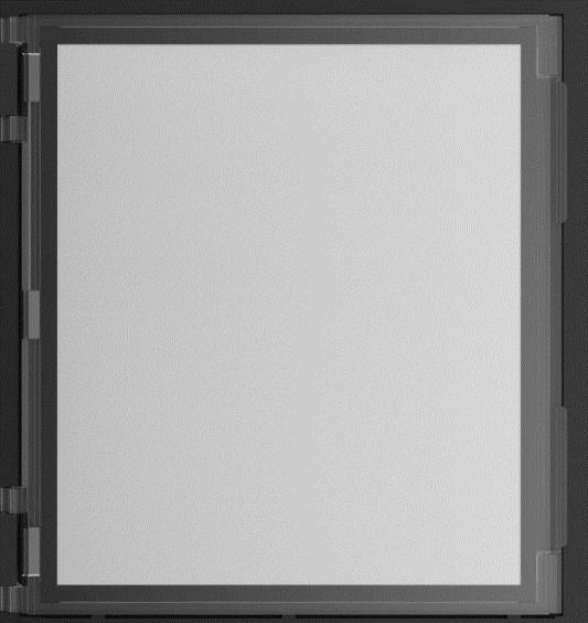 Dørtelefon displaymodul Hikvision DS-KD-INFO – sort billede